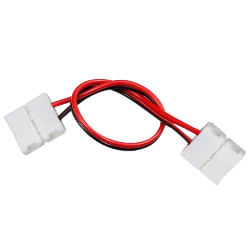 2 Pin 5/8/10mm Double Heads Solderless LED Fast Conector For Single Color LED Light Strips